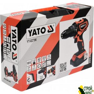 Two-speed cordless screwdriver hammer YT-82796 Yato