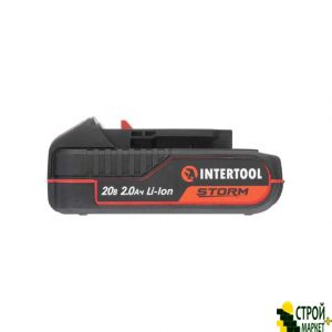 Аккумулятор 20 В, литий-ион, 2.0 Ач, индикатор уровня заряда WT-0340 Intertool