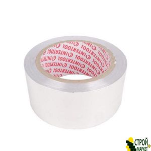 Adhesive, heat resistant aluminum 50 mm * 25 m. KT-0992 Intertool