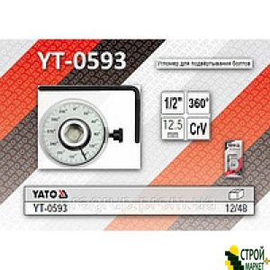 Protractor to tighten the bolts 1/2 YT-0593 Yato