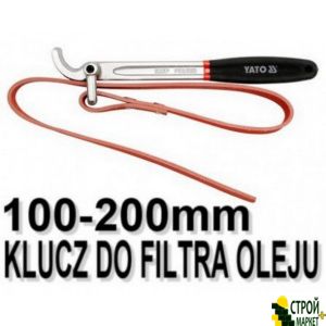 Rope key for oil filters 100h200 mm YT-0825 Yato