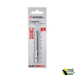 Сверло по стеклу и керамике 8мм HEX 1/4''(6.35mm) SD-0288 Intertool