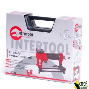 Степлер пневматический под скобу 12.80*16мм PT-1610 Intertool