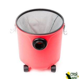 Vacuum cleaner construction 20 l., Plastic housing 1400 watts. Dry and wet cleaning. Sponzh- reusable filter bag. DT-1020 Intertool