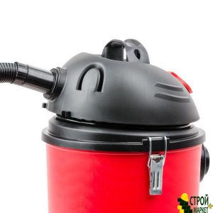 Vacuum cleaner construction 20 l., Plastic housing 1400 watts. Dry and wet cleaning. Sponzh- reusable filter bag. DT-1020 Intertool