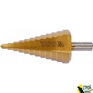 The conical drill stepwise from 6 mm to 38 YT-44740 Yato