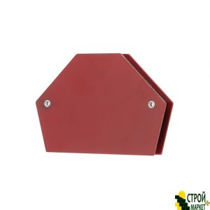 Magnetic holder for welding trapezoid, 30 °, 45 °, 60 °, 75 °, 90 °, 135 °, 11 kg, 100 × 68 × 14 mm MW-0001 Intertool