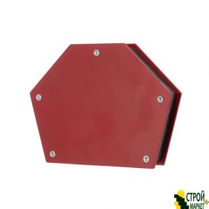 Magnetic holder for welding trapezoid, 30 °, 45 °, 60 °, 75 °, 90 °, 135 °, 34 kg, 145 × 110 × 25 mm MW-0003 Intertool