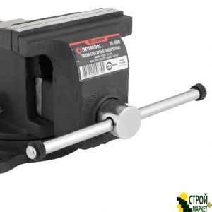 Тиски слесарные поворотные 150мм STORM, 14,05кг HT-0087 Intertool