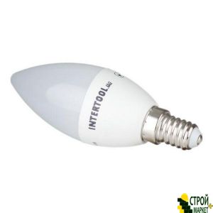 LED Light Bulb LED C37, E14, 3W, 150-300V, 4000K, 30000ch, 3years warranty. Candle LL-0151 Intertool