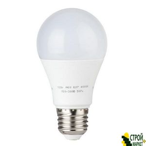 LED lamp LED A60, E27, 12W, 150-300V, 4000K, 30000ch, 3years warranty. LL-0015 Intertool