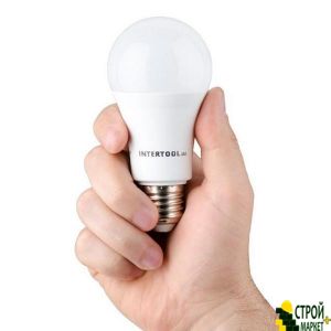 LED lamp LED A60, E27, 15W, 150-300V, 4000K, 30000ch, 3years warranty. LL-0017 Intertool