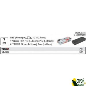 Screwdriver shock turning professional YT-2801 Yato