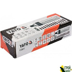 Shock rotary screwdriver with bits Yato YT-28015