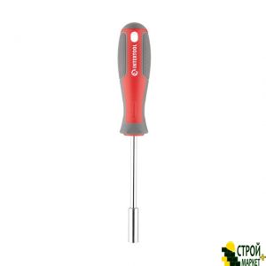 Screwdriver with a magnetic holder for nozzles 1/4 100 mm, Cr-V VT-3300 Intertool