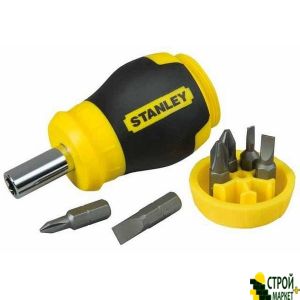 Отвертка 6 в 1 Multibit Stubby 0-66-357 Stanley