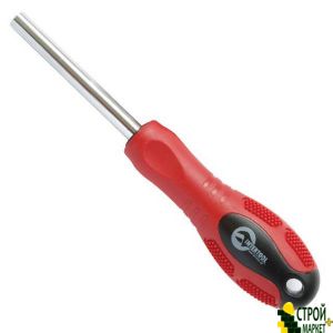 Screwdriver with nozzles for magnetic hexagonal shank 1/4, Cr-V HT-0401 Intertool