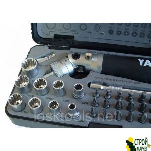 Screwdriver Bit Set and ratchet heads 42 pcs YT-2806 Yato