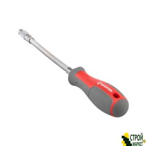 Screwdriver with flexible extension and a set of nozzles 9ed VT-3342 Intertool