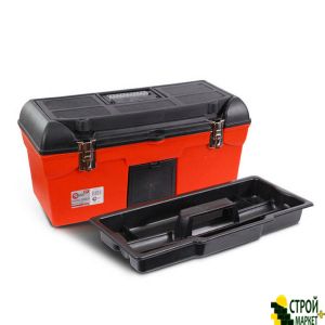 tool box with metal locks 24 610 * 255 * 251mm. BX-1123 Intertool