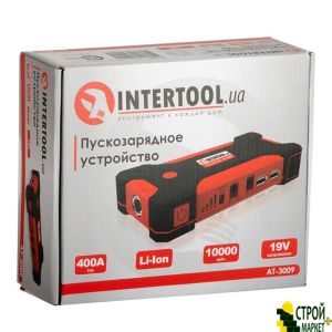 Пускозарядний пристрій 10000 mАч. AT-3009 Intertool