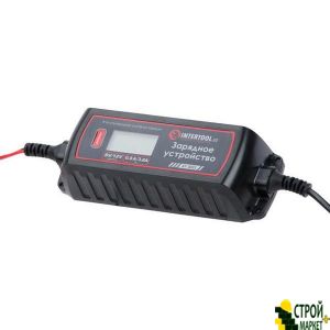 Charger 6 / 12B 0.8 / 3.8a, 230V, winter charging mode, display capacity rechargeable battery and 1.2-120 / h AT-3023 Intertool